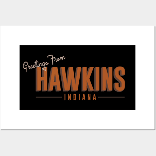 Greetings From Hawkins Posters and Art